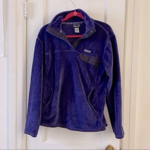 Patagonia Snap T fleece pullover 💜